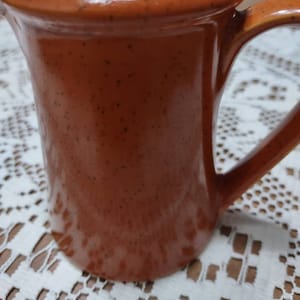 Imperial By W. Dalton Tangerine Stoneware Creamer