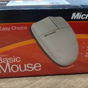 Microsoft Basic Mouse  1.0 Windows Designed for Windows NT & 95