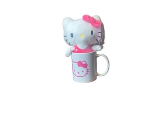 Hello  kitty mug and teddy bears
