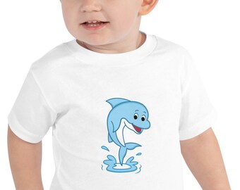 Kinder Delphin Shirt - Kleinkind Kurzärmeliges T-Shirt