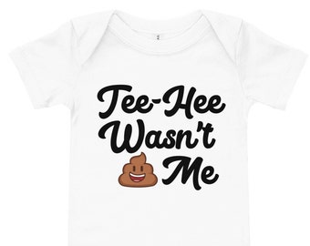 Lustiger Poop Onesie - Baby Kurzarm ein Stück