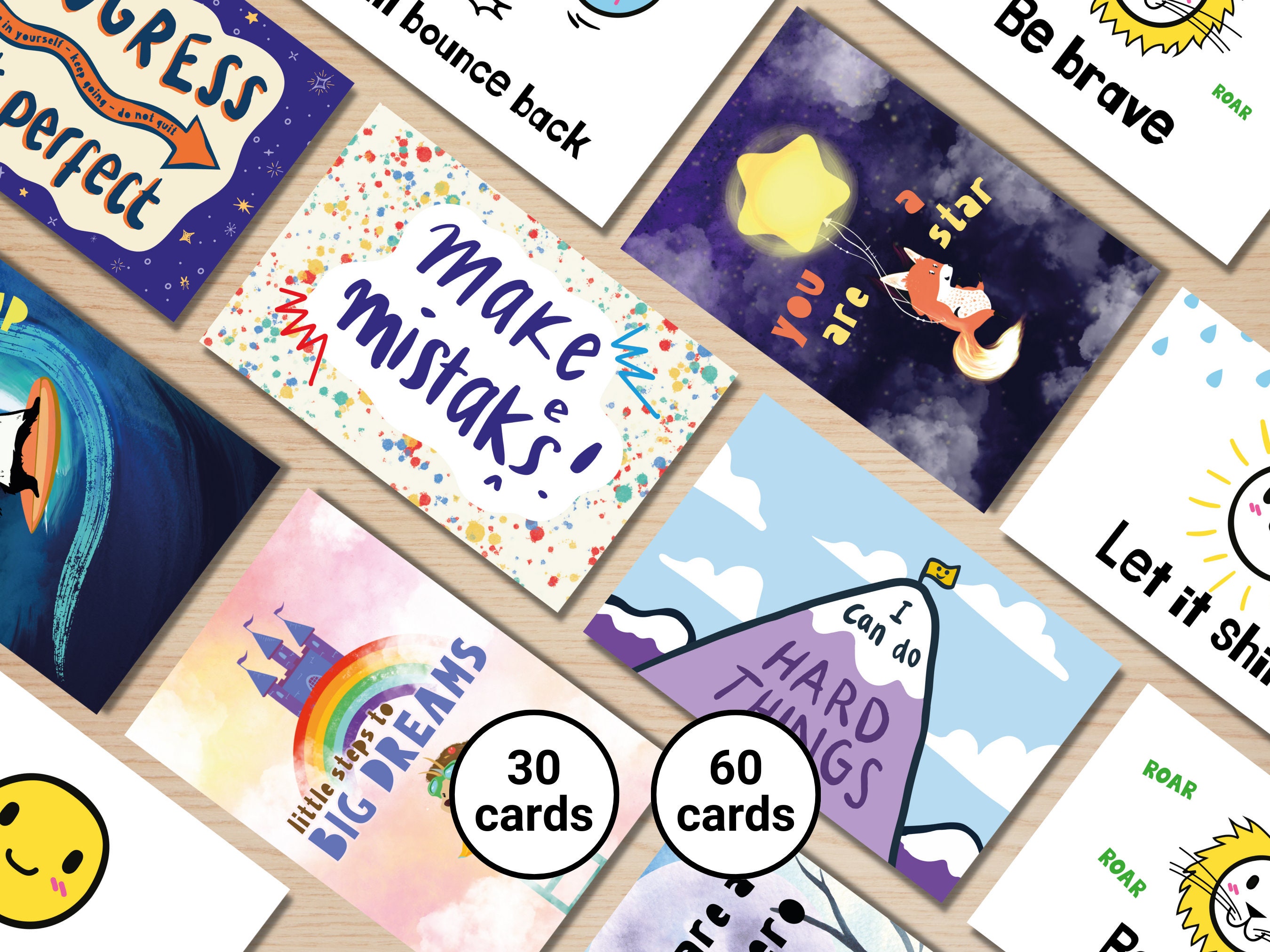 Wholesale Packs of Postcards to Inspire and Promote Positivity Etsy UK