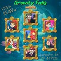 Gravity Falls Pin Lenticular Fanart product logo
