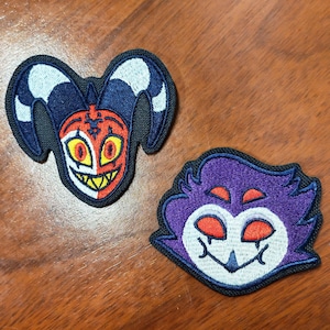 Stolas and Blitzø Faces Fanart Patch