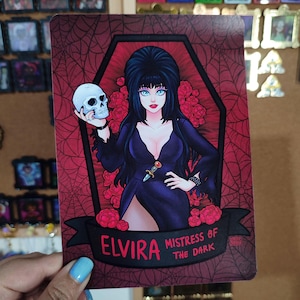 Elvira Mistress of The Dark Print Fanart