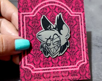 Alastor pin Fanart *Available while supplies last*