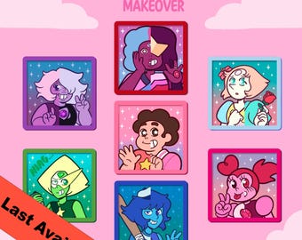 Steven Universe Pin Lenticular Fanart