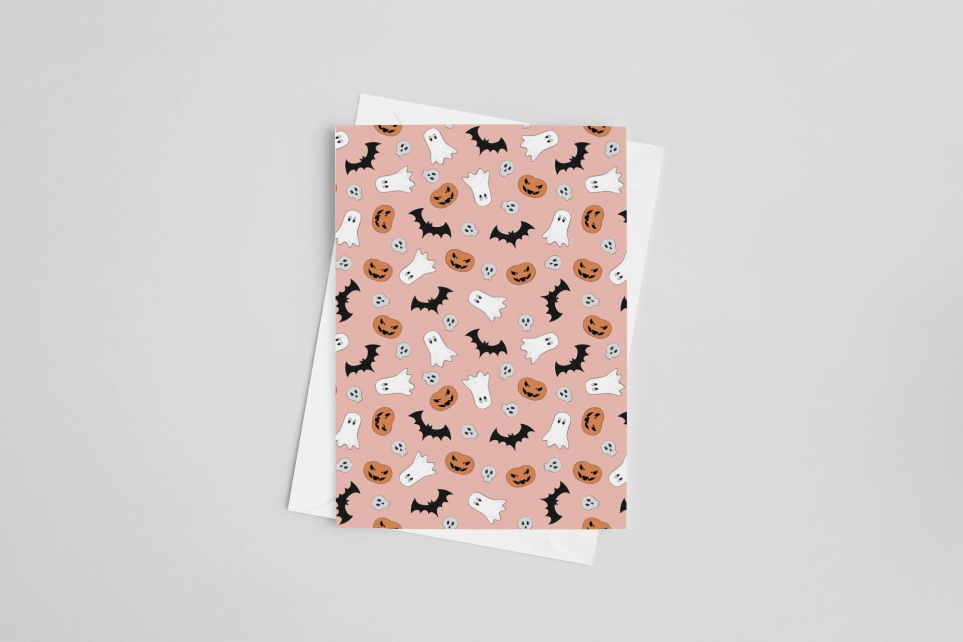 Printable Happy Halloween Card / Instant Download PDF Etsy