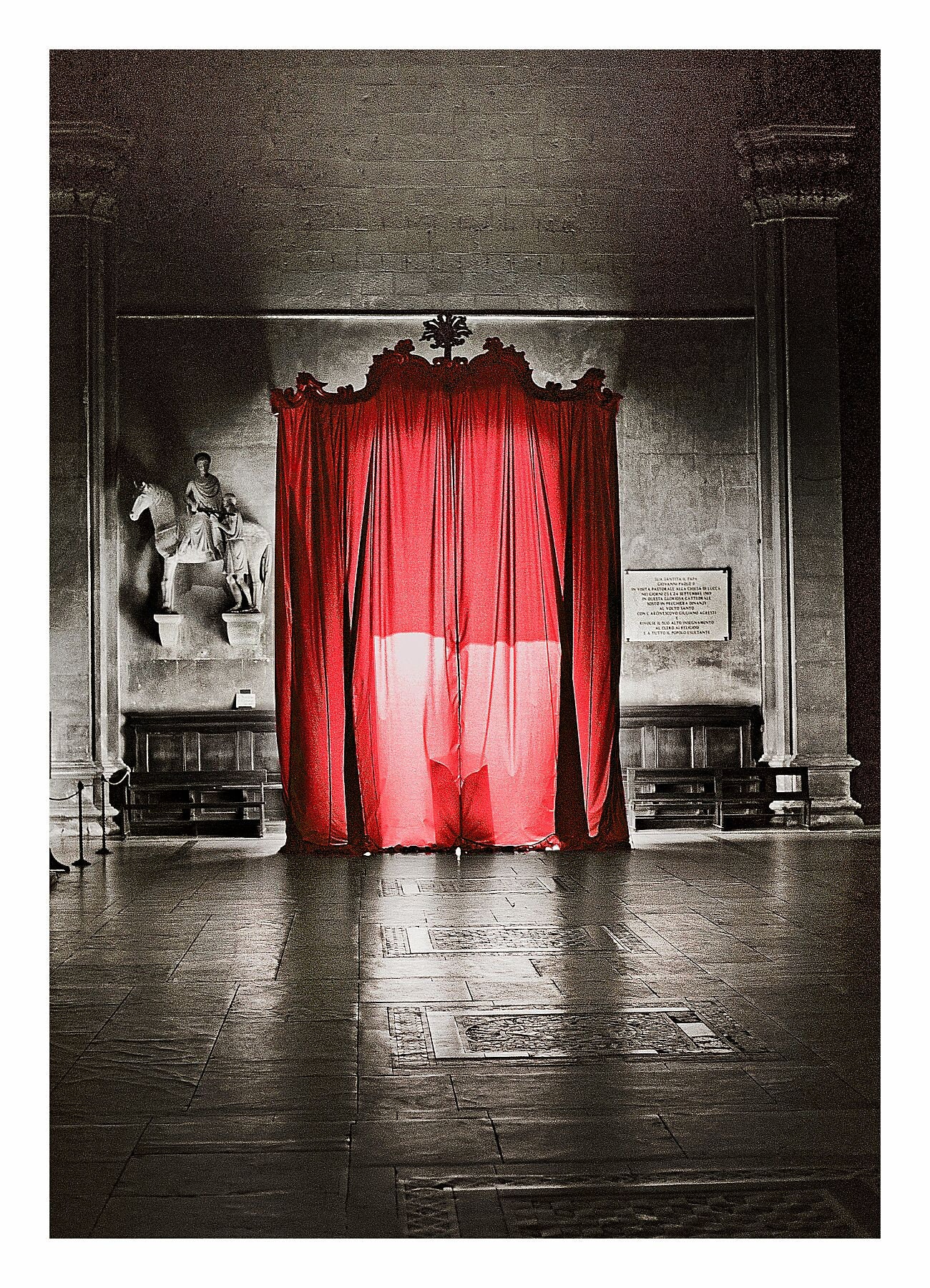 The Church Curtain - Etsy