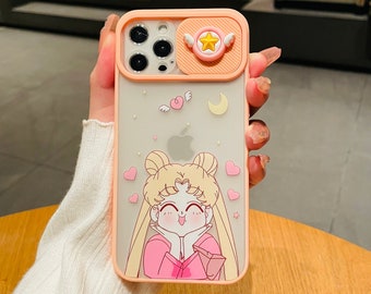 8 SE 2020 Sailor Moon Luna pastel decoden phone case iPhone 7