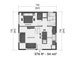 Small house plan, 1 bedroom home plan, 24x24 floor plan, tiny house, architectural drawings 