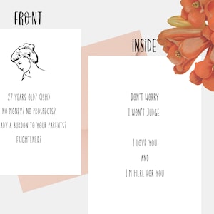 Jane Austen Greeting Card | Pride & Prejudice Card for Friend | Print at Home | Funny Greeting Cards | Card for Friends | 5x7&quot; or 4x6&quot;