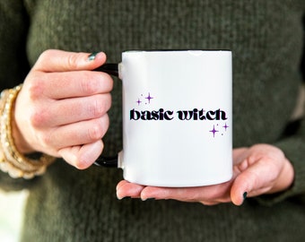 Tasse de base de sorcière | Tasse à café drôle d'Halloween