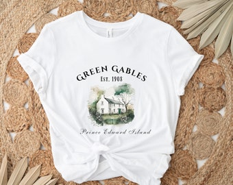 Shirt Anne of Green Gables, cadeau boekenliefhebber, Prins Edwardeiland