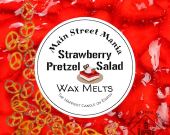 Strawberry Pretzel Salad Soy Wax Melt Pittsburgh PA