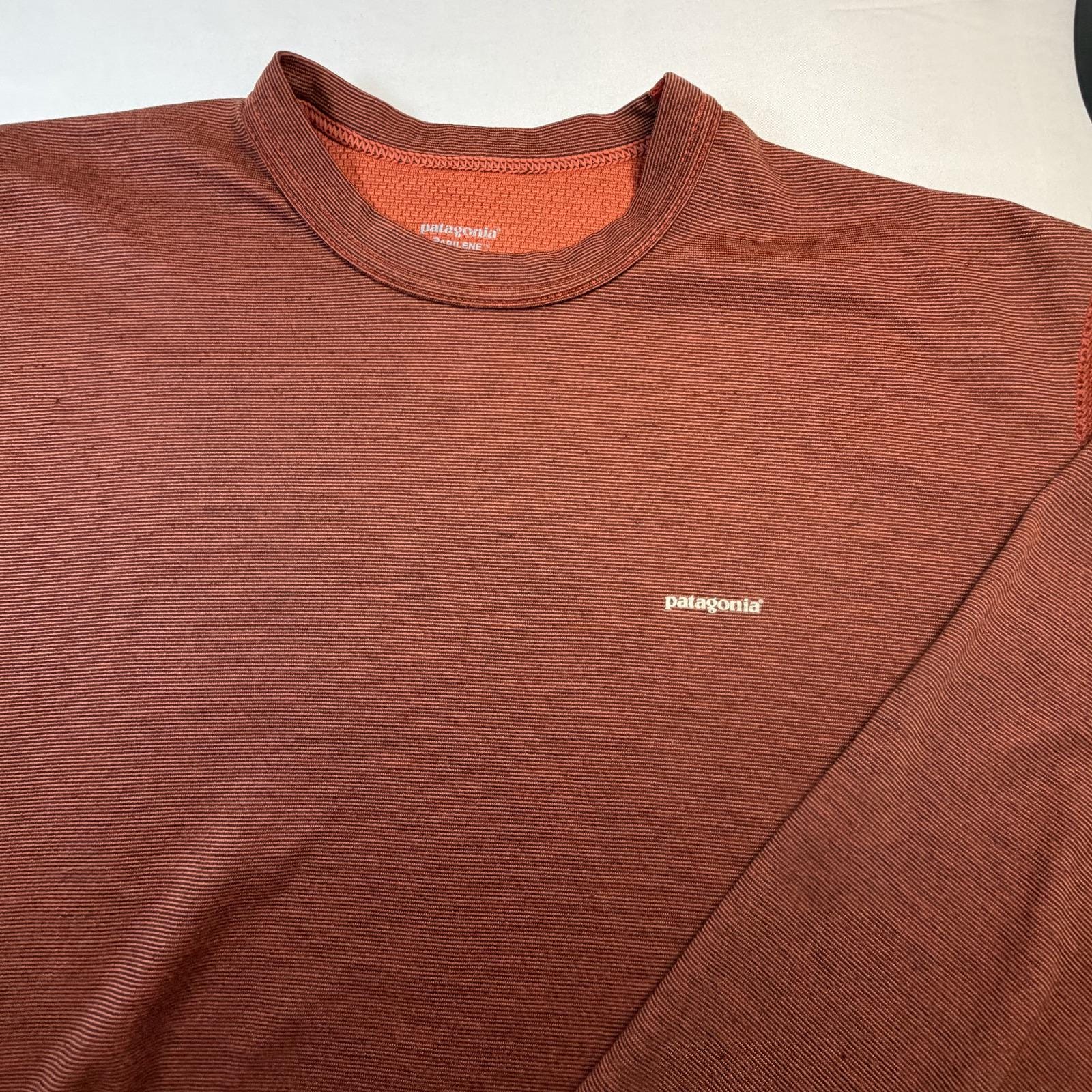 Patagonia, Vintage Patagonia Capilene Shirt Mens M Made in USA Long Sleeve Crewneck JL09