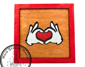 Mini Interchangeable Mouse Ears Home Sign