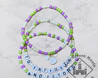 To Infinity And Beyond Beaded Stack Bracelet