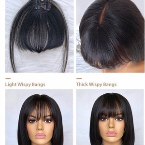 Bobby glam clip in bangs cheap