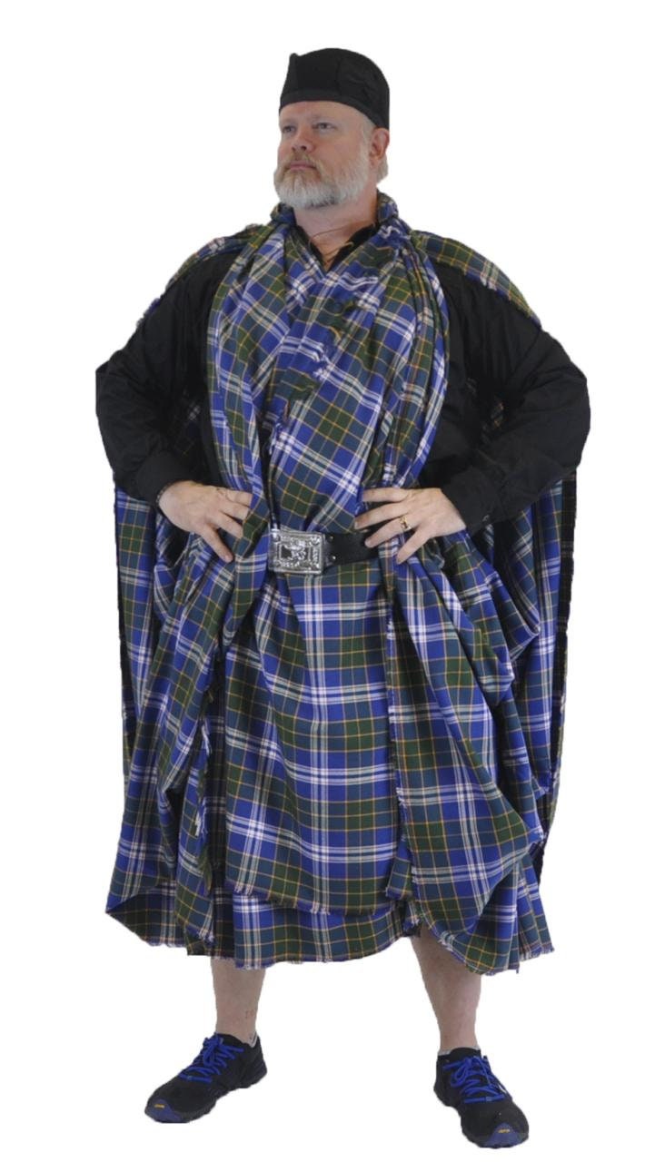 Traditional Handmade Scottish Great Kilt Scottish Vintage Tartan Great Kilt For Mens Available