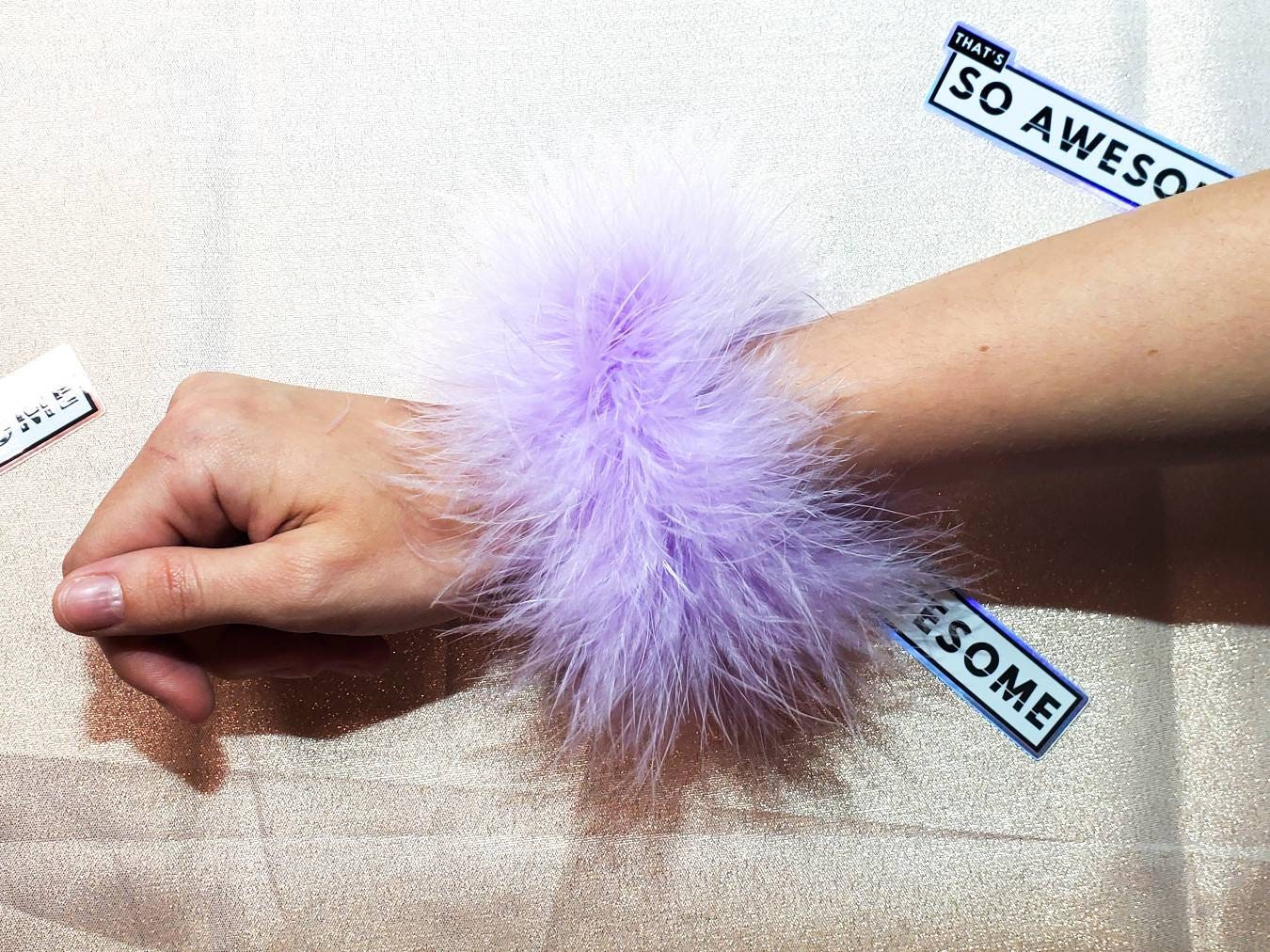 4 Ply PURPLE/HOT PINK Ostrich Feather Boa 2 Yards for Costume Halloween  Design Theater Bridal Craft Burlesque 