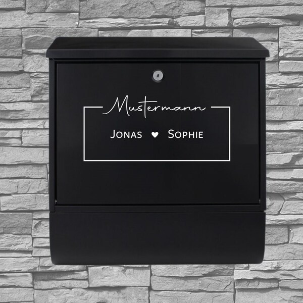 Mailbox Name Tag Etsy
