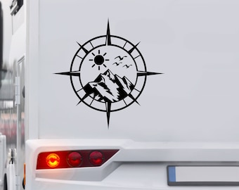 Moin Möwen Maritim Aufkleber WOMO Auto/Wandtattoo Wetterfest-UV