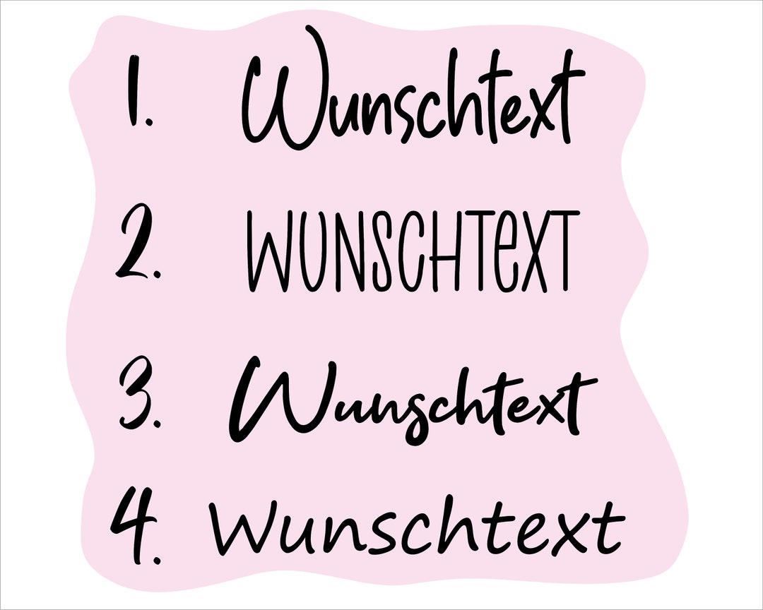 Aufnäher Wunschtext Wunschtext Aufkleber Schriftzug Name Logo