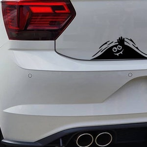 Monster Cartoon Autoaufkleber | Vinyl Auto Aufkleber | Heckklappe Sticker | Wohnmobil | Wohnwagen | Lustig