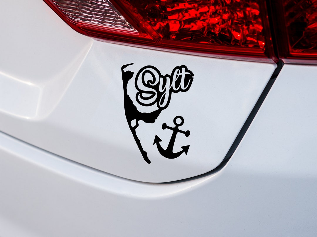 Autoaufkleber Sylt Insel IVinyl Auto Aufkleber Heckklappen Sticker Wohnmobil Wohnwagen Etsy.de