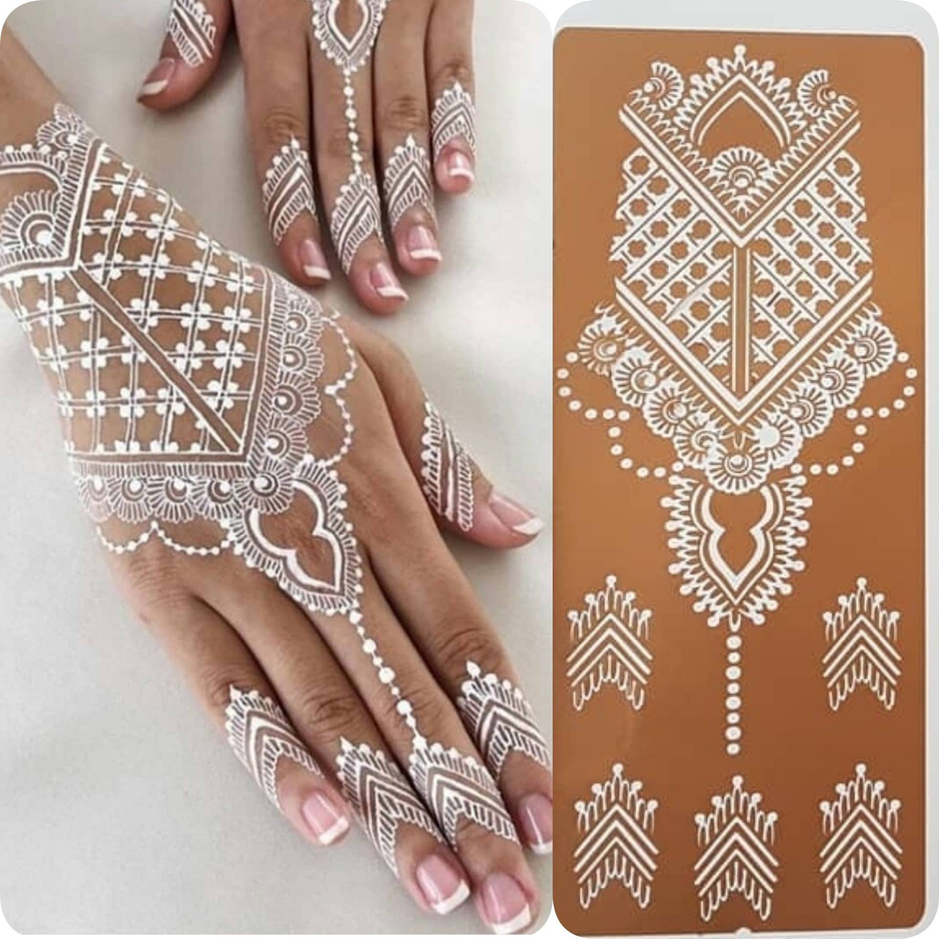 Black Henna Temporary Tattoos Sticker  Chohans Online