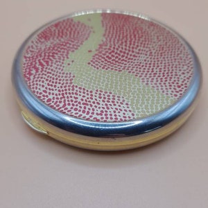 Vintage Coty L&#39;Aimant 75th Anniversary Compact Powder Gold Tone Compact and Mirror