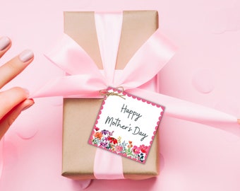Floral Mother's Day Gift Tags | Printable Mom Gift (PDF)