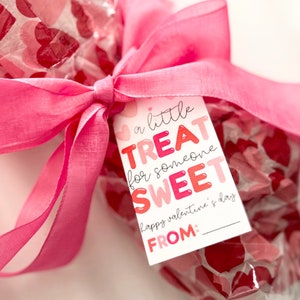 Étiquettes cadeaux de la Saint-Valentin| Cartes Saint-Valentin| Un petit régal pour quelqu'un de doux | Joyeuse Saint-Valentin| Classe Saint-Valentin| Mots-clés de la Saint-Valentin
