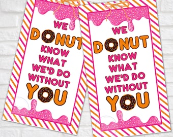Employee Donut Appreciation - Etsy