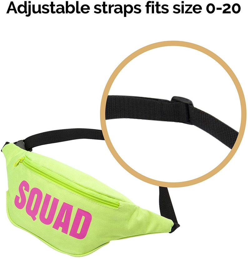 Bachelorette Neon Fanny Pack Set Bride Pack Etsy