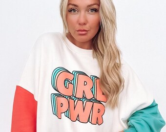 GRLPWR Girl Power Adult Mama JUMPER