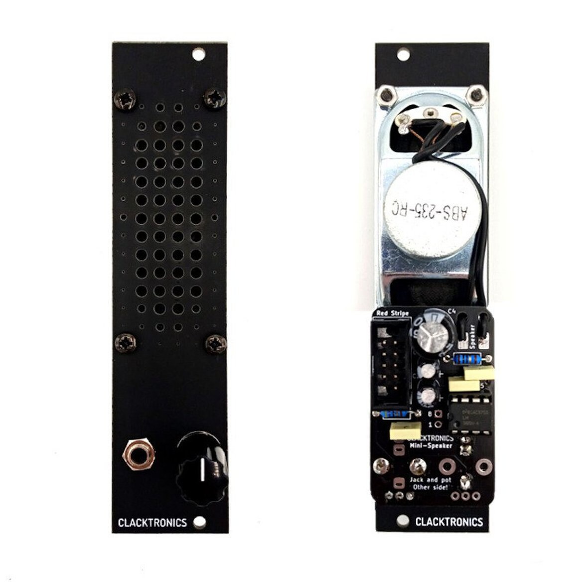 clacktronics スピーカーモジュール　2点セット　モジュラーシンセ clacktronics スピーカーモジュール2点セットモジュラーシンセ