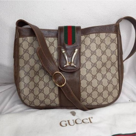 Authentic Vintage Gucci GG Monogram Supreme Sherr… - image 4