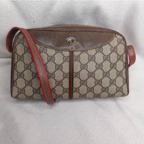 Authentic Vintage Gucci GG Monogram Supreme Sherr… - image 1