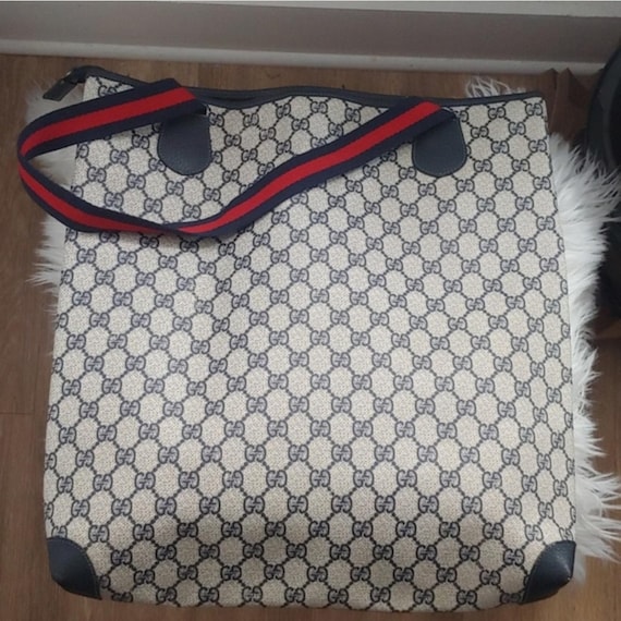 Authentic Vintage Gucci Interlocking Monogram Sup… - image 3