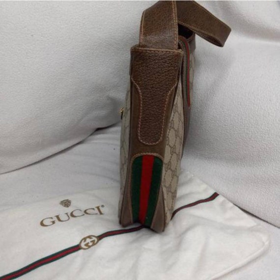 Authentic Vintage Gucci GG Monogram Supreme Sherr… - image 8