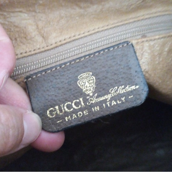 Authentic Vintage Gucci GG Monogram Supreme Sherr… - image 9