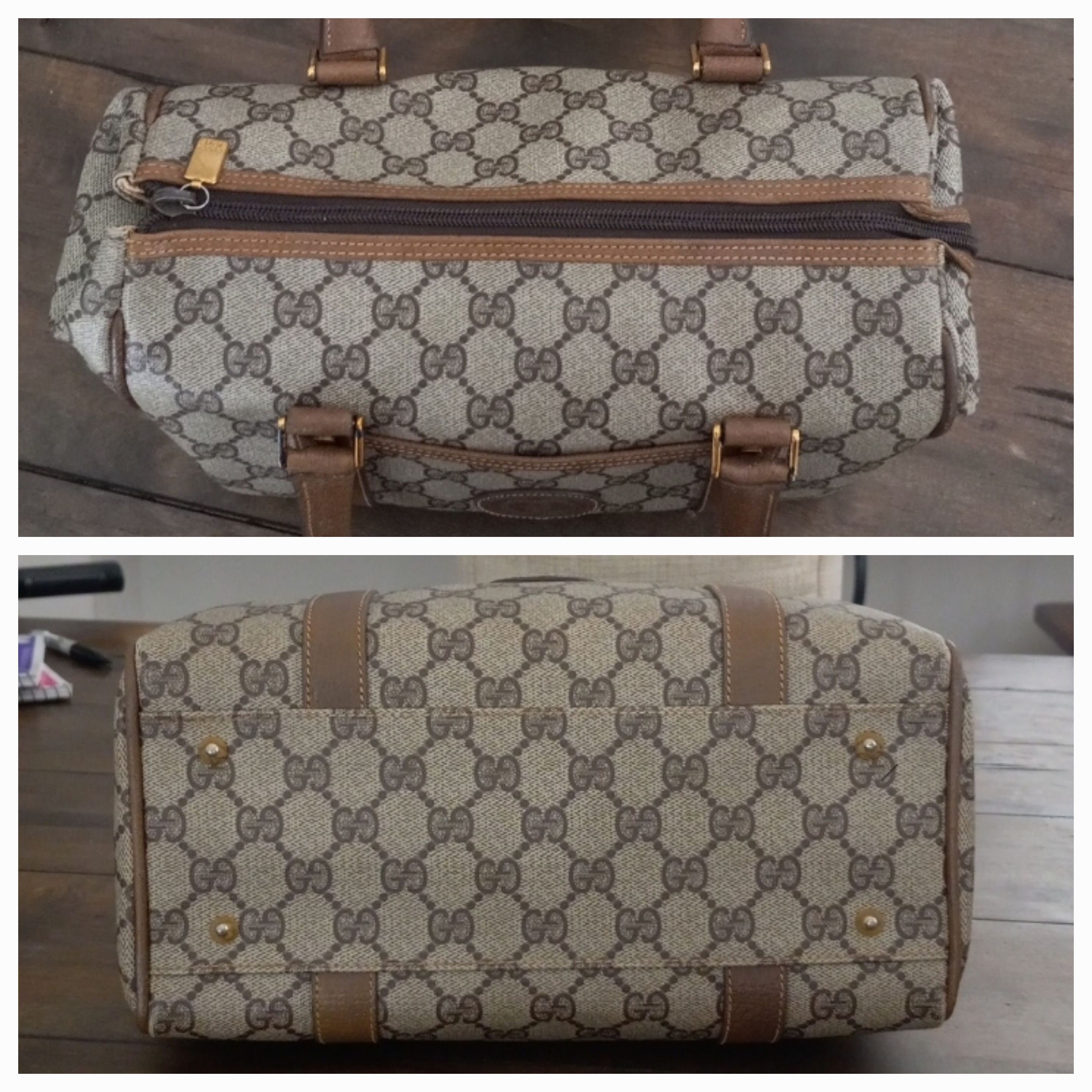 Authentic Vintage Gucci Interlocking GG Monogram Supreme