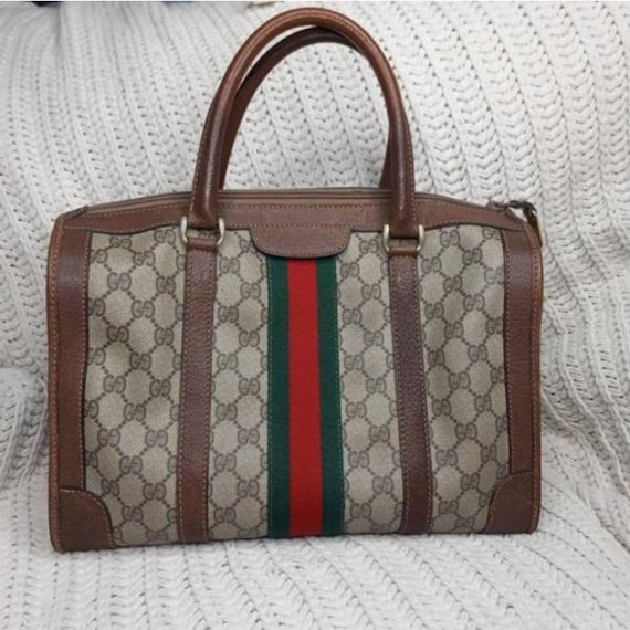 Authentic Vintage Gucci GG Monogram Supreme Sherr… - image 3