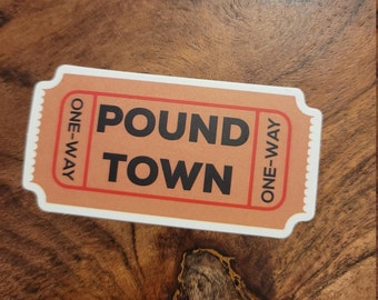 Poundtown Sign - Etsy