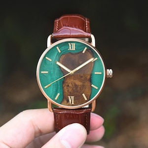 Wooden Watch for Wedding Groom, Personalised Engraving, Unique Wedding Gift, anniversary gift for my husband.