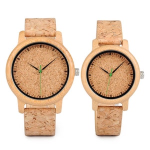 Engraved Bamboo Watches, Wooden Watch for Women, Wood Watch for Men, Personalised Watches, Gift for anniversary Couples watch Mens and Womans