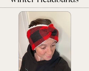 Sherpa-Lined Twisted Winter Headband: Cozy Ear Warmer