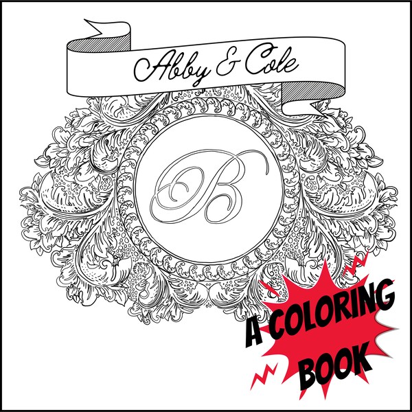 Personalized Wedding Coloring Book - Etsy
